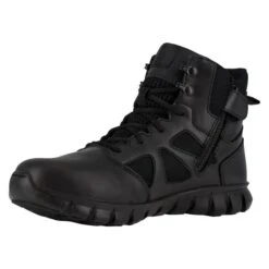 Men's Reebok 6" Sublite Cushion Tactical Side-Zip Boots -Reebok Store 2 650 reebok 6 sublite cushion tactical side zip black
