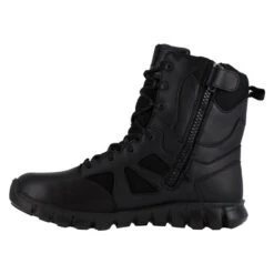 Women's Reebok 8" Sublite Cushion Tactical Waterproof Boot Side-Zip Boots -Reebok Store 2 650 reebok 8 sublite cushion tactical waterproof boot side zip boots black