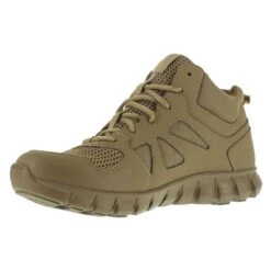 Men's Reebok Sublite Cushion Tactical Mid Boots -Reebok Store 2 650 reebok sublite cushion tactical mid coyote