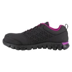 Women's Reebok Sublite Cushion Work Composite Toe Boots -Reebok Store 3 650 reebok sublite cushion work composite toe boots black pink